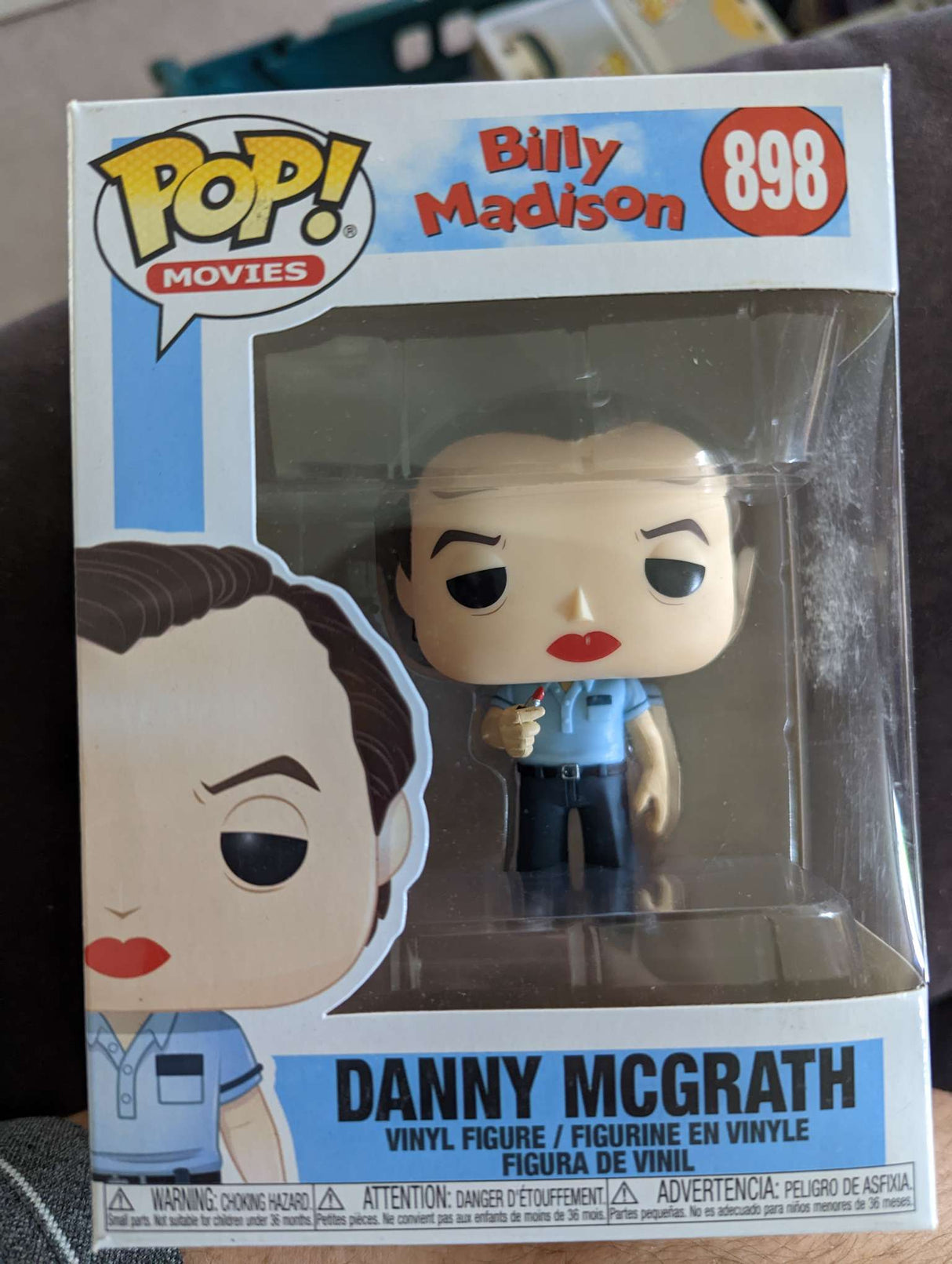 Damaged Box Funko Pop Movies - Billy Madison - Danny McGrath #898 (6934605430884)