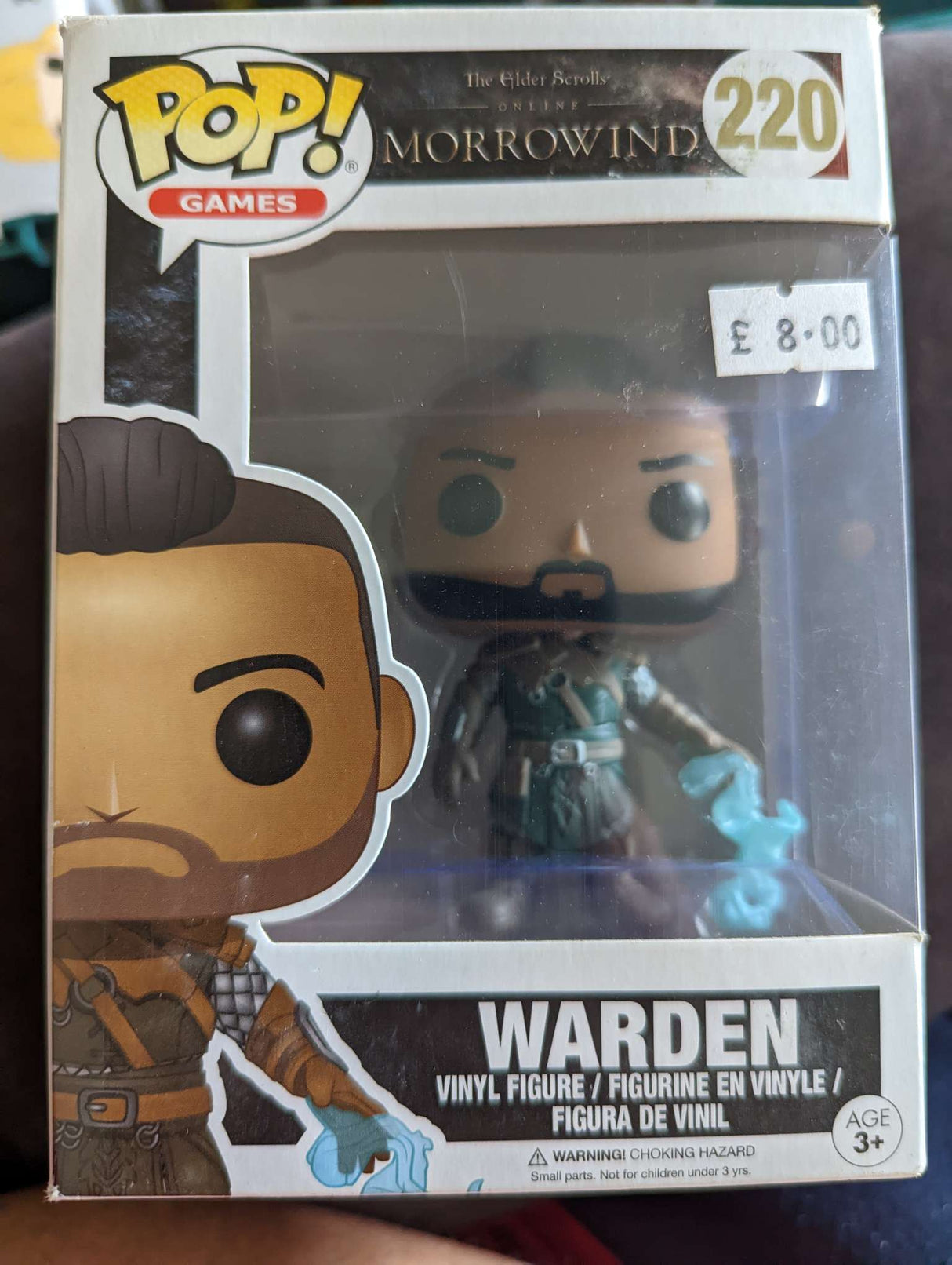 Damaged Box Funko Pop Games -Morrowind - Warden #220 (6937766789220)