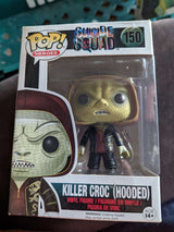 Damaged Box Funko Pop Heroes - Suicide Squad - Killer Croc Hooded #150 (6938149748836)