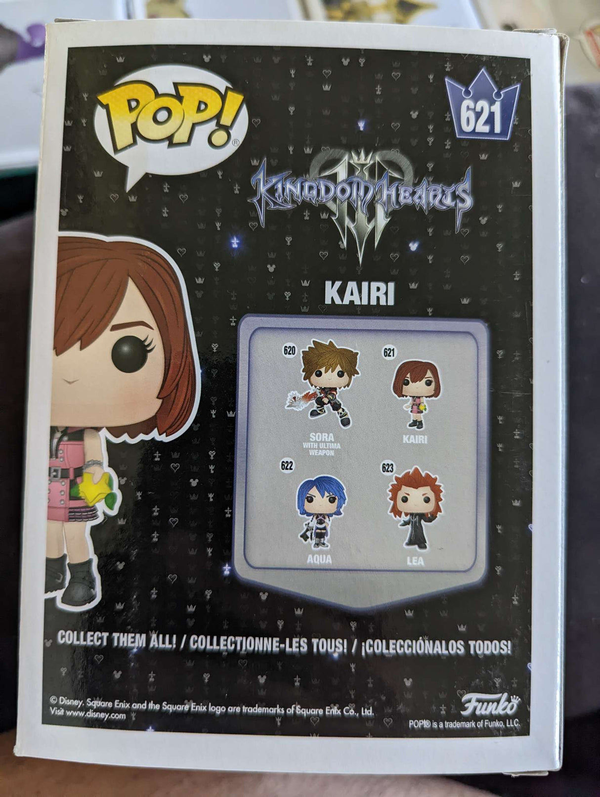 Damaged Box Funko Pop Disney - Kingdom Hearts 3 - Kairi #621 (6939019116644)