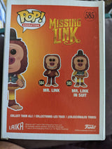 Damaged Box Funko Pop Animation - Missing Link - Mr. Link in Suit - #585 (6941517971556)