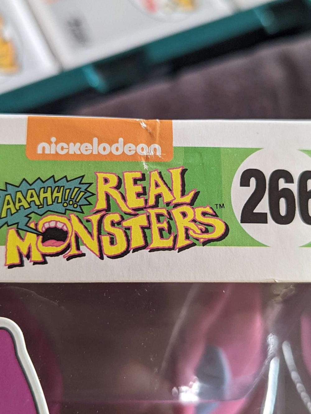 Damaged Box Funko Pop Animation - Aaahh!!! Real Monsters - Ickis- #266 (6941913677924)