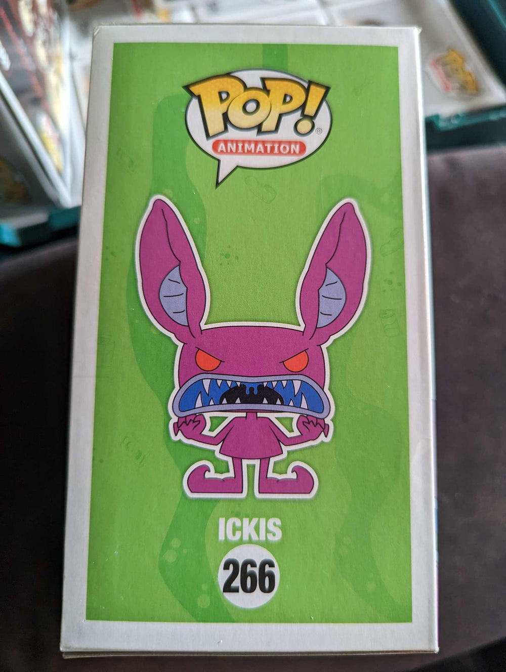 Damaged Box Funko Pop Animation - Aaahh!!! Real Monsters - Ickis- #266 (6941913677924)