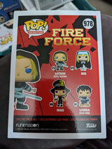 Damaged Box Funko Pop Animation - Fire Force - Arthur with sword - #978 (6943715426404)