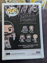Damaged Box | Funko Pop Game of Thrones (The Iron Anniversary) | Khal Drogo with Daggers #90