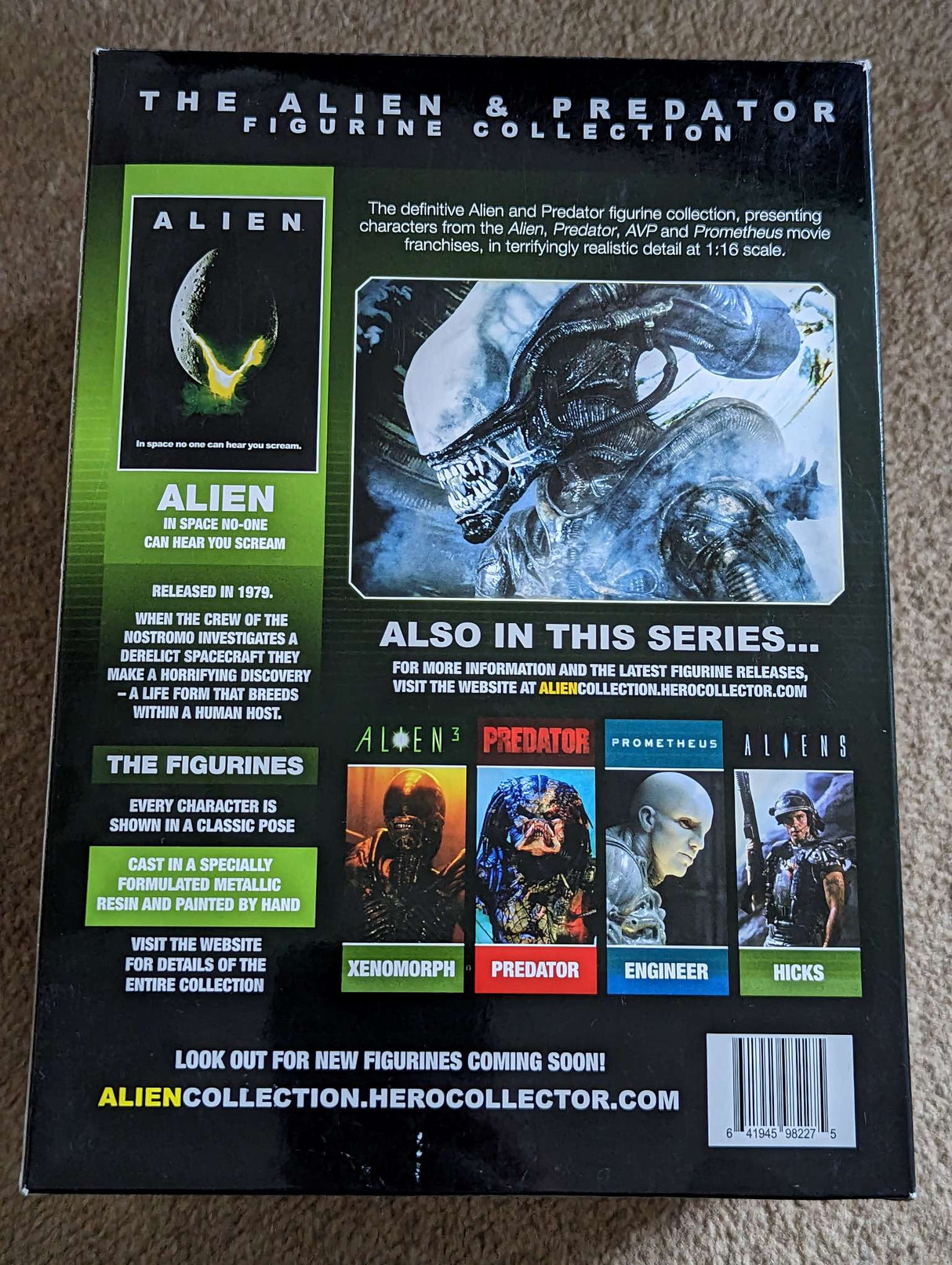 Damaged Box | Eaglemoss Figurine | Alien & Predator Collection | Xenomorph 13cm