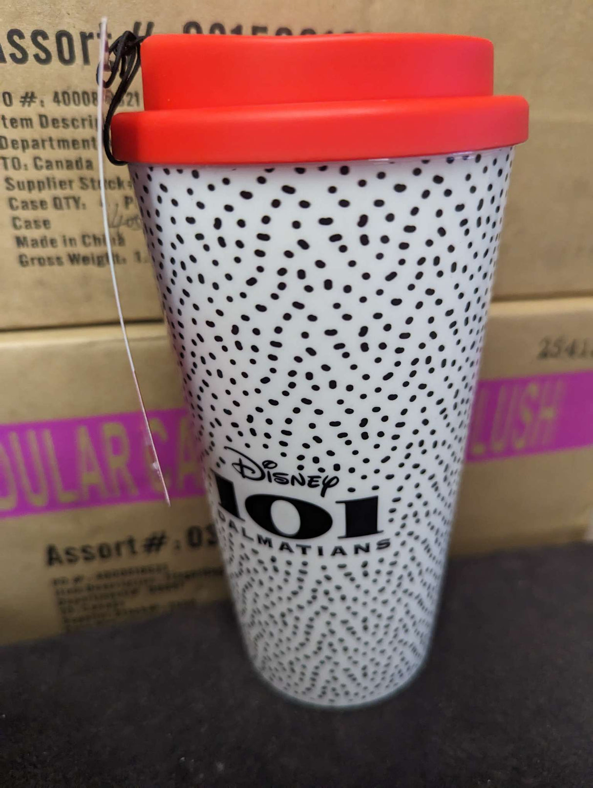 Funko Homeware | Disney 101 Dalmatian | Plastic Lidded Mug | I need a Nap