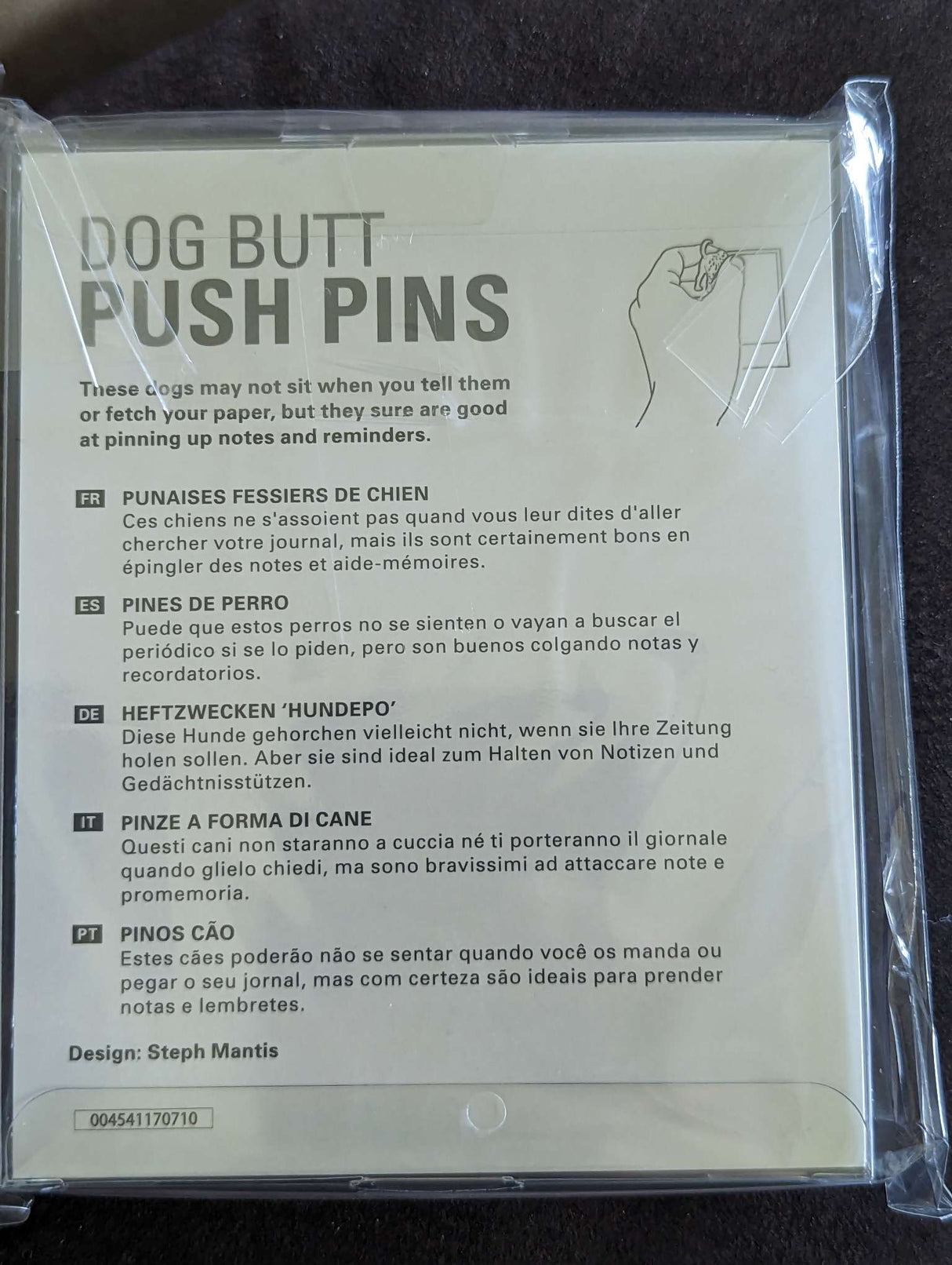 Dog Butt Push Pins