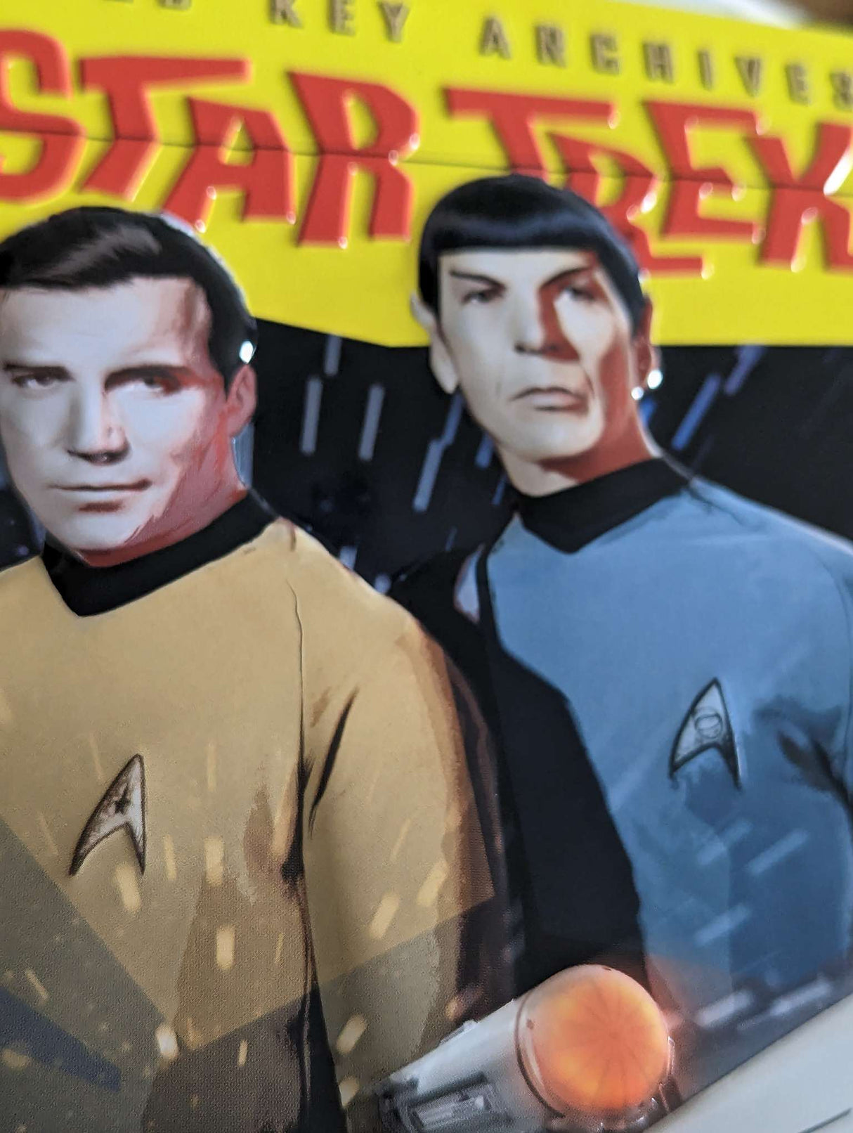 Eaglemoss | Star Trek | Gold Key Archives 3D Tin Sign Plague