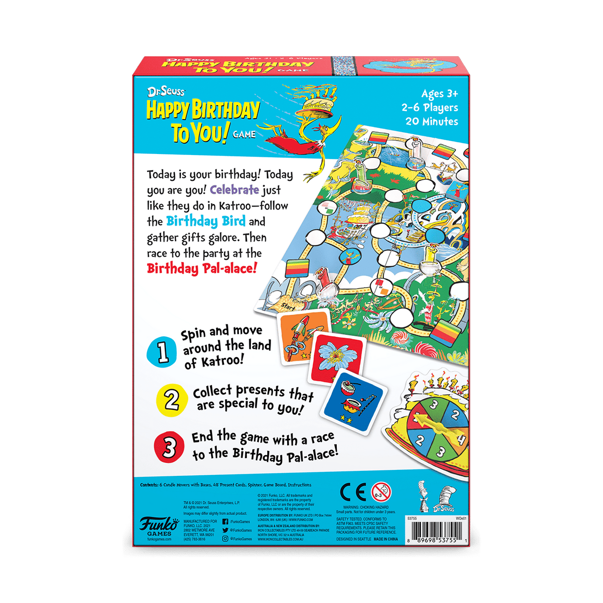 Funko Signature Games - Dr. Seuss Happy Birthday To You Card Game (6969749307492)