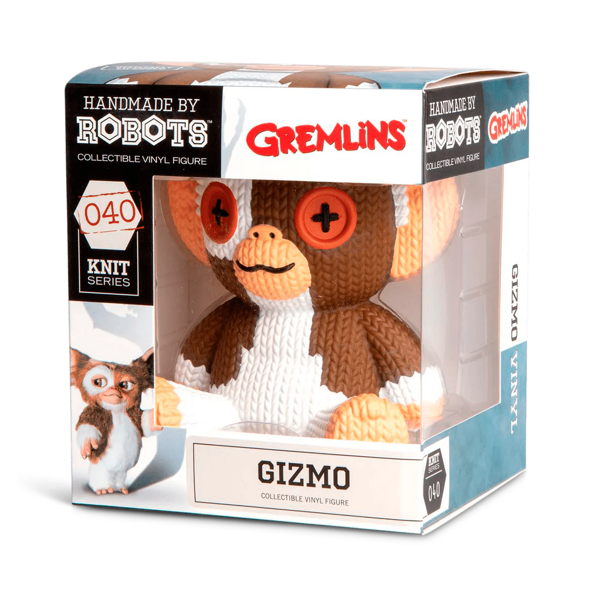 Handmade by Robots | Gremlins | Gizmo Vinyl Figure | Knit Series #040
