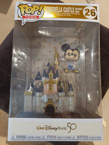 Funko Pop Town - Walt Disney World - Cinderella Castle and Mickey Mouse #26 (7047493058660)