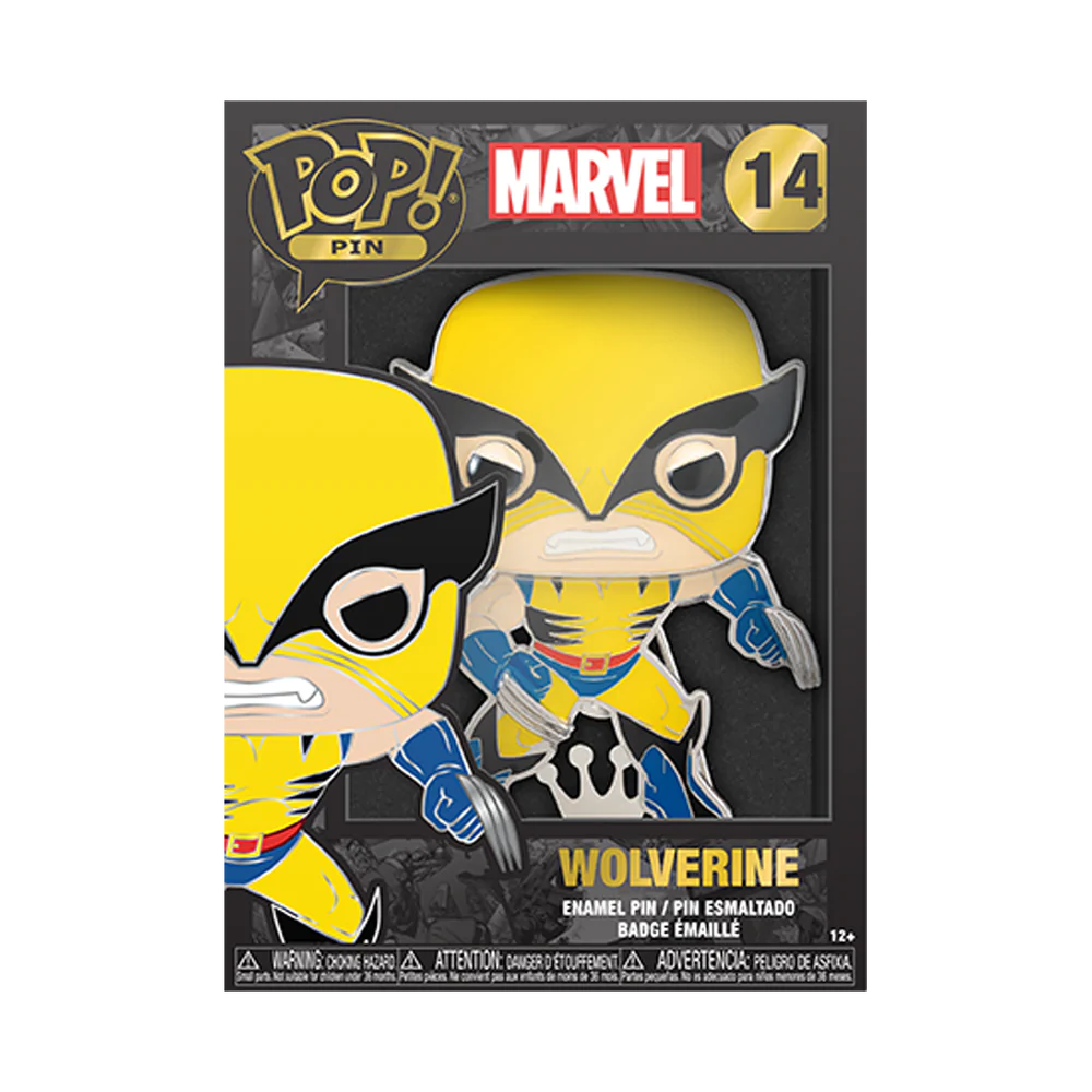 Funko Pop Pins Marvel - X-Men - Wolverine - Enamel Pin (6986762748004)