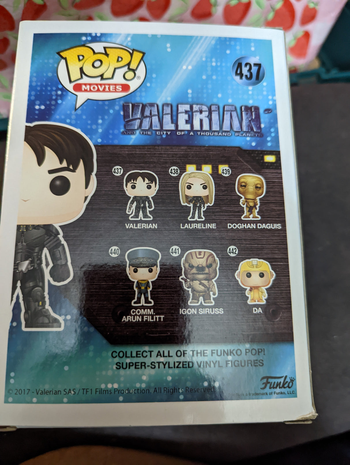 Damaged Box Funko Pop Movies - Valerian - Valerian #437 (6953298428004)