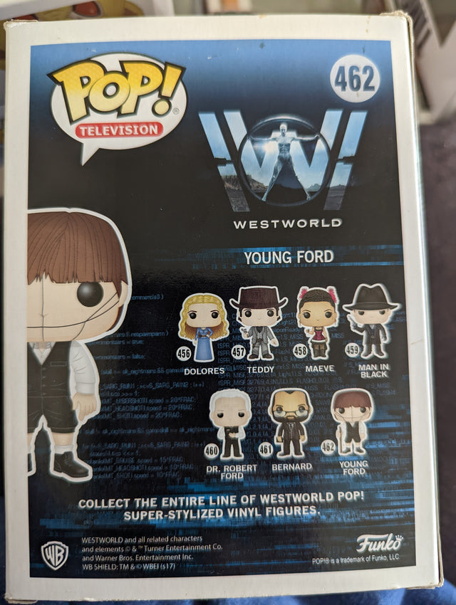 Damaged Box Funko Pop Television - Westworld - Young Ford #462 (6958972043364)