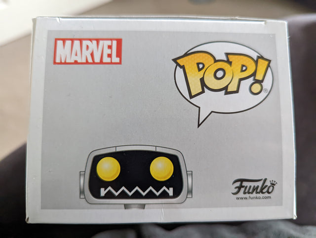 Damaged Box Funko Pop Marvel - Fantastic Four - H.E.R.B.I.E #564 (6959628812388)