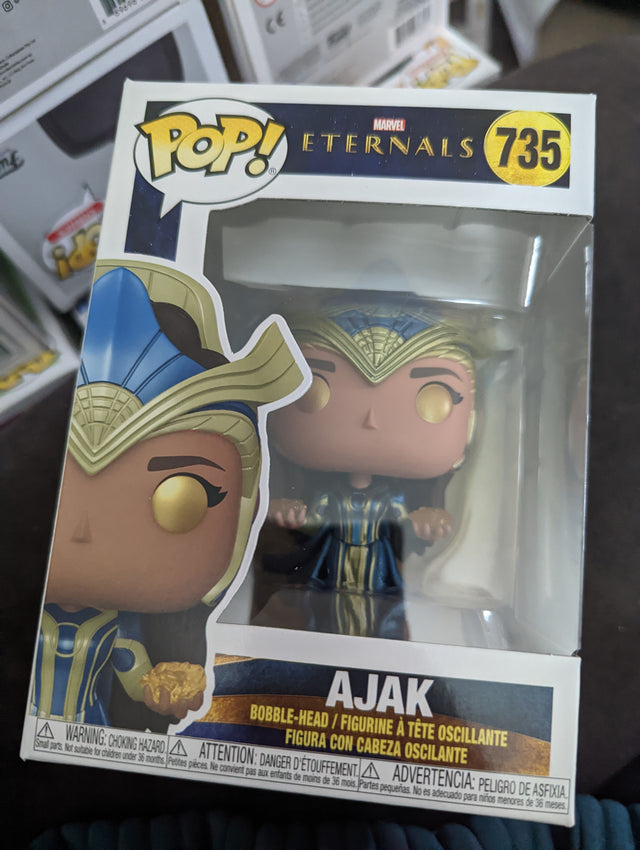 Damaged Box Funko Pop Marvel Eternals - Ajak #735 (6962080710756)