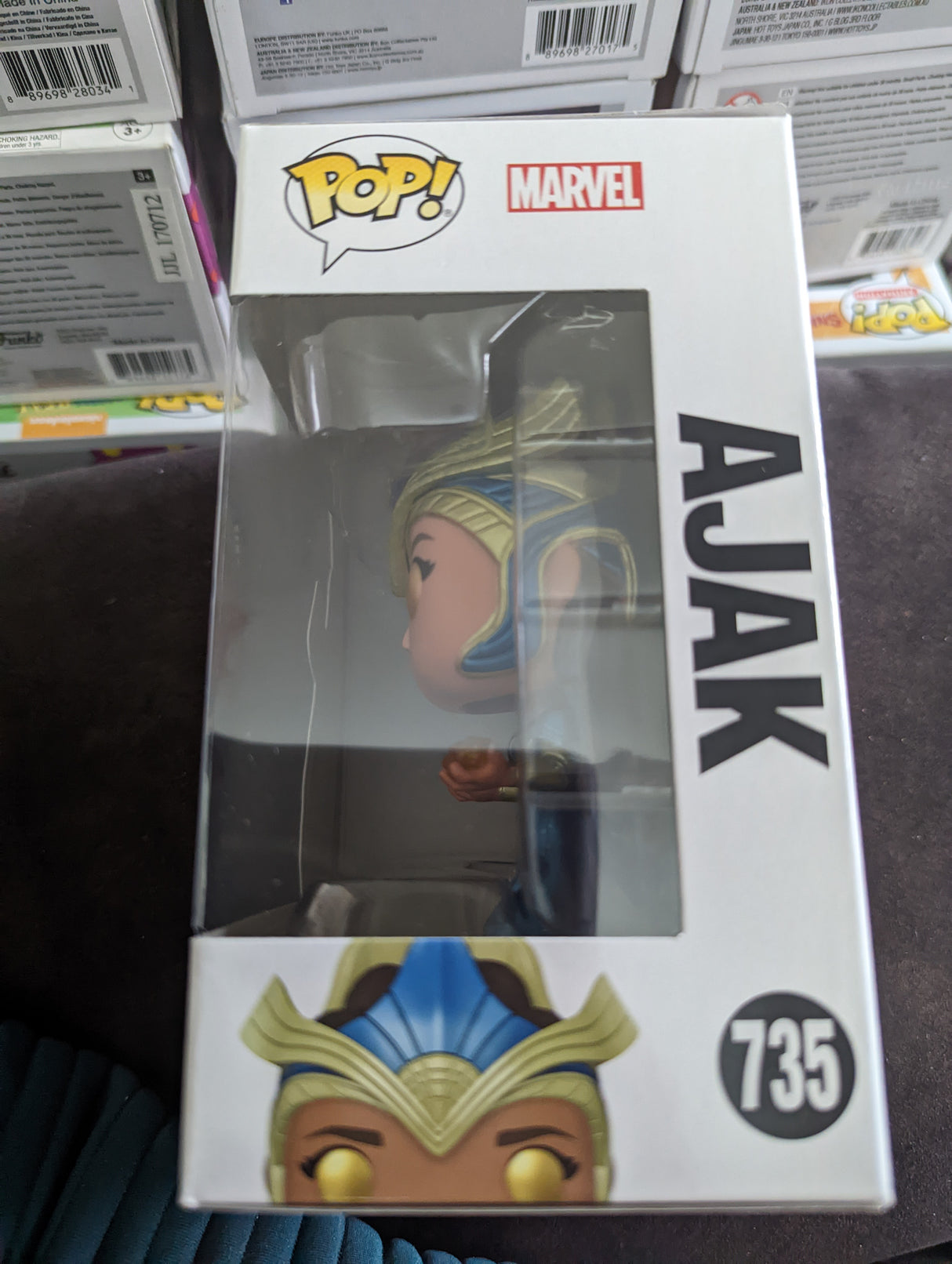 Damaged Box Funko Pop Marvel Eternals - Ajak #735 (6962080710756)