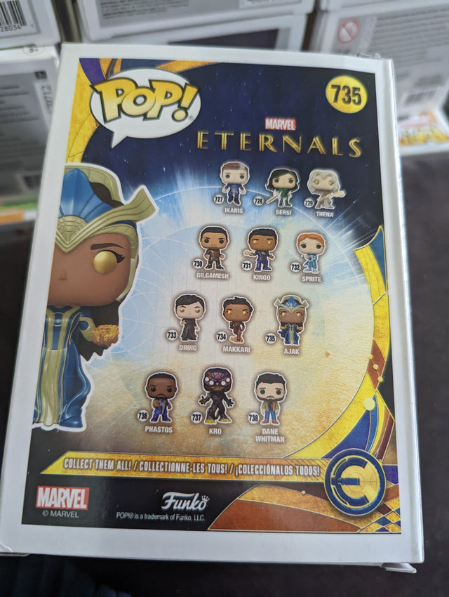 Damaged Box Funko Pop Marvel Eternals - Ajak #735 (6962080710756)