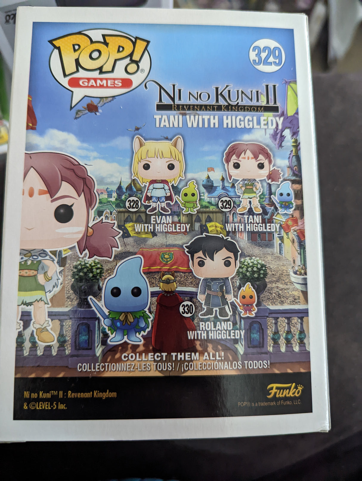 Damaged Box Funko Pop Games - Ni No Kuni II - Tani with Higgledy #329 (6942353457252)