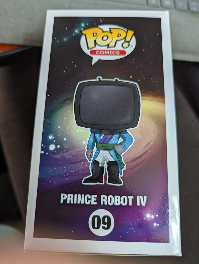 Damaged Box Funko Pop Comics - Saga - Prince Robot IV #09 (6962255757412)