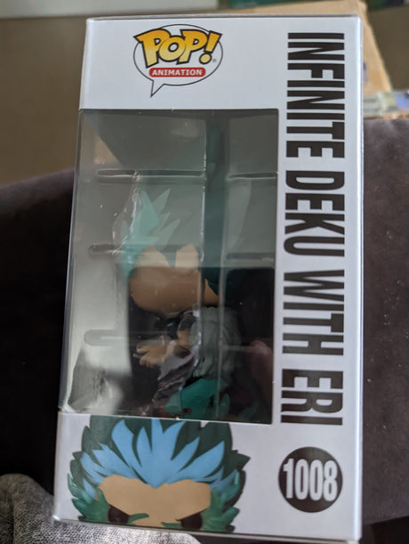 Damaged Box Funko Pop Animation - My Hero Academia - Infinite Deku with Eri #1008 (6980372037732)