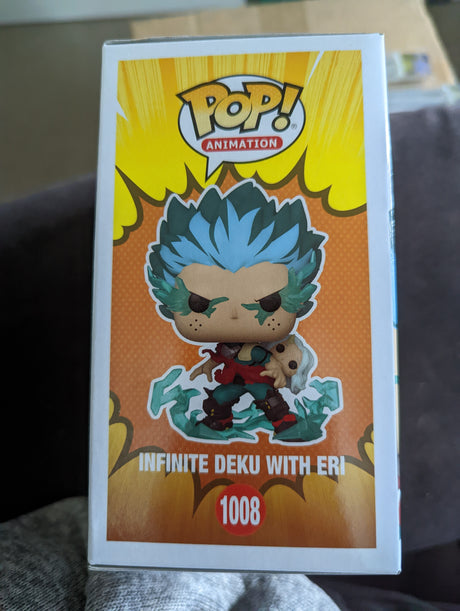 Damaged Box Funko Pop Animation - My Hero Academia - Infinite Deku with Eri #1008 (6980372037732)