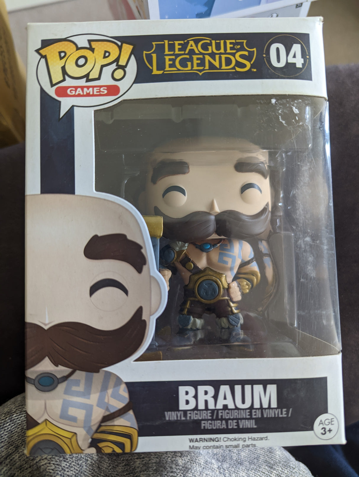 Damaged Box Funko Pop Games - League of Legends - Braum #04 (6913015447652)