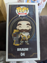 Damaged Box Funko Pop Games - League of Legends - Braum #04 (6913015447652)