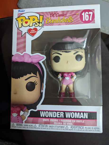 Damaged Box Funko Pop Heroes - DC Bombshells - Wonder Woman #167 (6983176650852)