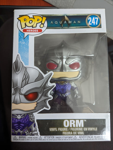 Damaged Box Funko Pop Heroes - Orm #247 (6983216627812)