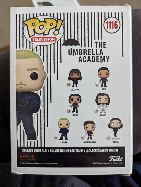 Damaged Box Funko Pop Television - The Umbrella Academy - Luther #1116 (6989944586340)