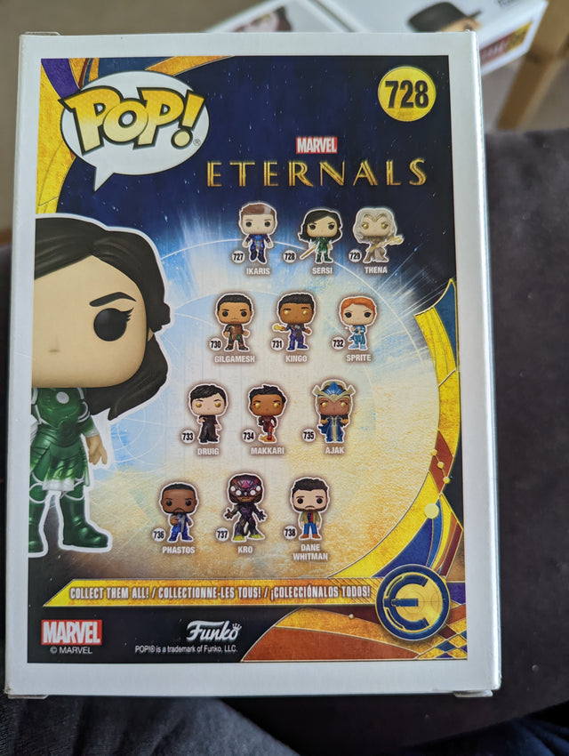 Damaged Box Funko Pop Marvel Eternals - Sersi #728 (6989960478820)