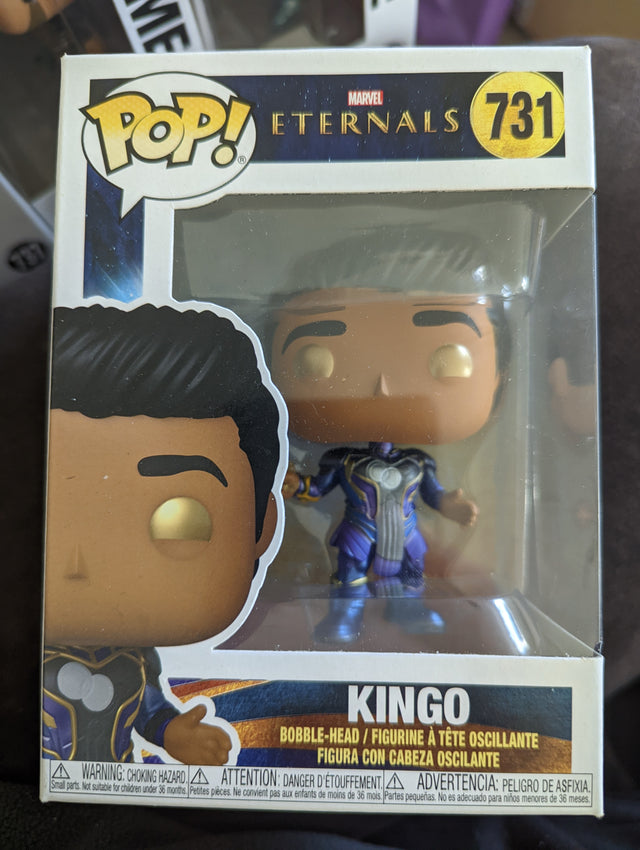 Damaged Box - Funko Pop Marvel Eternals - Kingo #731 (6994357616740)