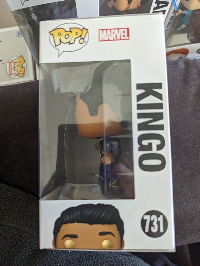 Damaged Box - Funko Pop Marvel Eternals - Kingo #731 (6994357616740)