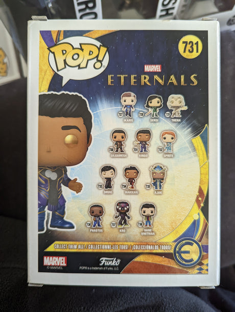 Damaged Box - Funko Pop Marvel Eternals - Kingo #731 (6994357616740)