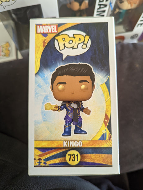 Damaged Box - Funko Pop Marvel Eternals - Kingo #731 (6994357616740)