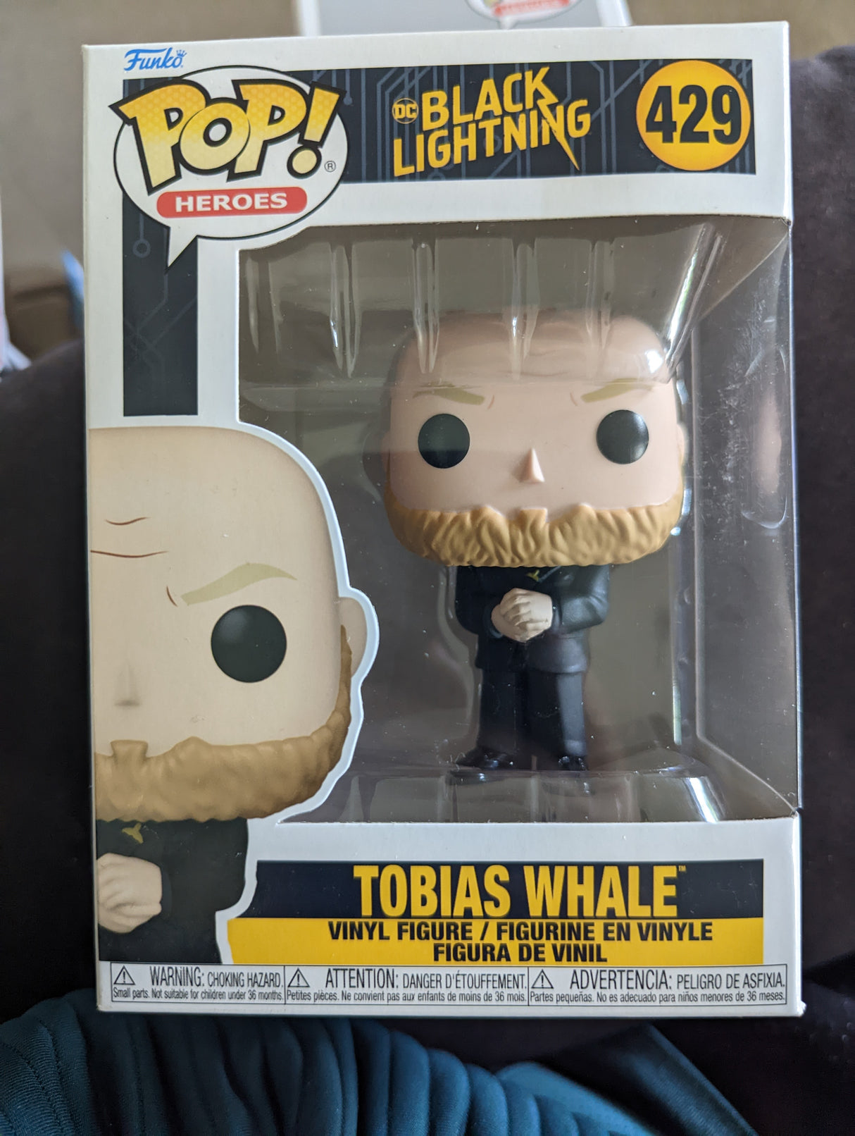 Damaged Box - Funko Pop Heroes - DC Black Ligtning - Tobias Whale #429 (6996923842660)