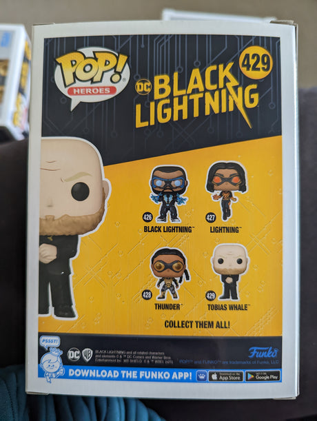 Damaged Box - Funko Pop Heroes - DC Black Ligtning - Tobias Whale #429 (6996923842660)