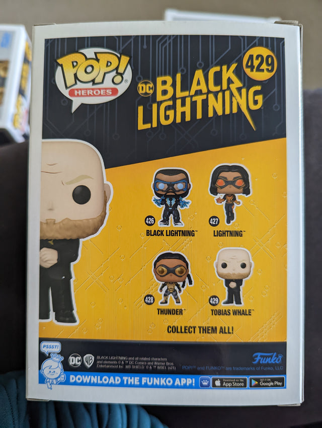 Damaged Box - Funko Pop Heroes - DC Black Ligtning - Tobias Whale #429 (6996923842660)