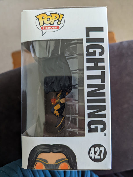 Damaged Box - Funko Pop Heroes - DC Black Ligtning - Lightning #427 (6996943994980)