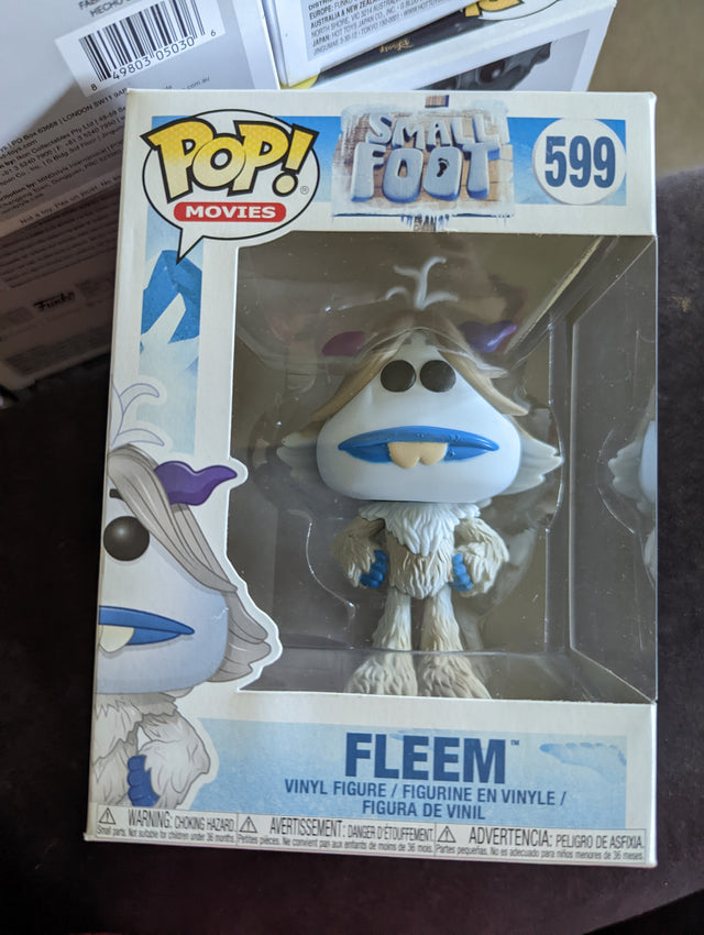 Damaged Box Funko Movies - Small Foot - Fleem #599 (6998200025188)