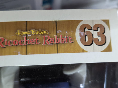 Damaged Box - Funko Pop Animation - Hanna Barbera - Ricochet Rabbit #63 (6998388310116)