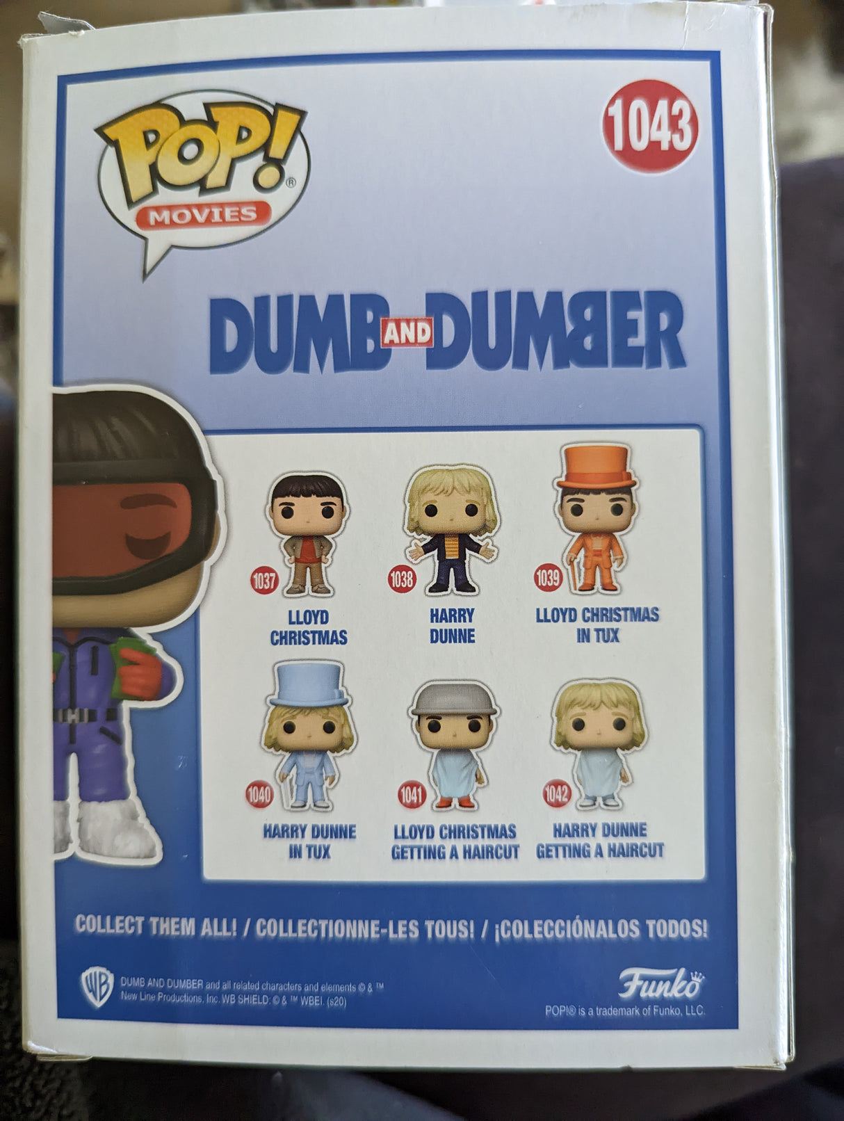 Damaged Box - Funko Pop Movies - Dumb & Dumber - Ski Lloyd Christmas #1043 (6999474405476)