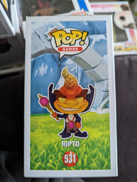 Damaged Box - Funko Pop Games - Spyro - Ripto #531 (7000112562276)