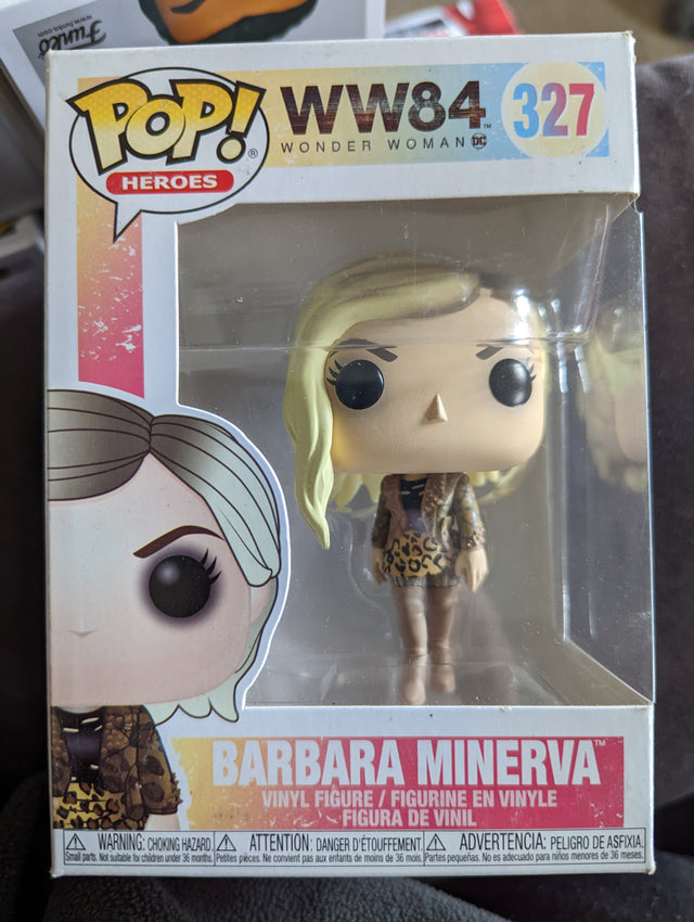 Damaged Box - Funko Pop Heroes - WW84 Wonder Woman - Barbara Minerva #327 (7000125603940)