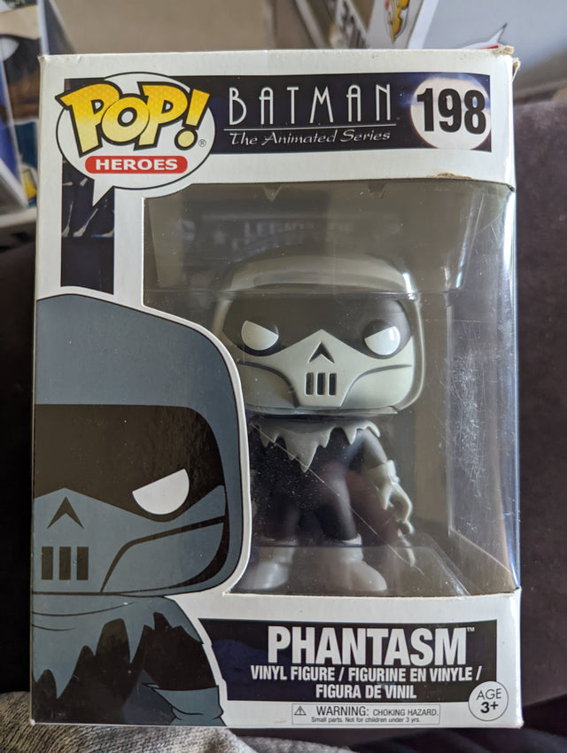 Damaged Box - Funko Pop Heroes - Batman Animated Series - Phantasm #198 (7003429503076)