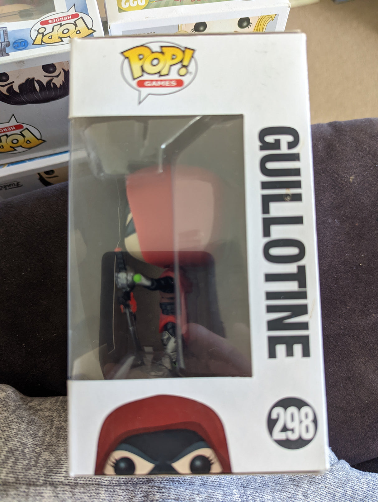 Damaged Box - Funko Pop Games - Marvel Contest of Champions - Guillotine #298 (7010299379812)