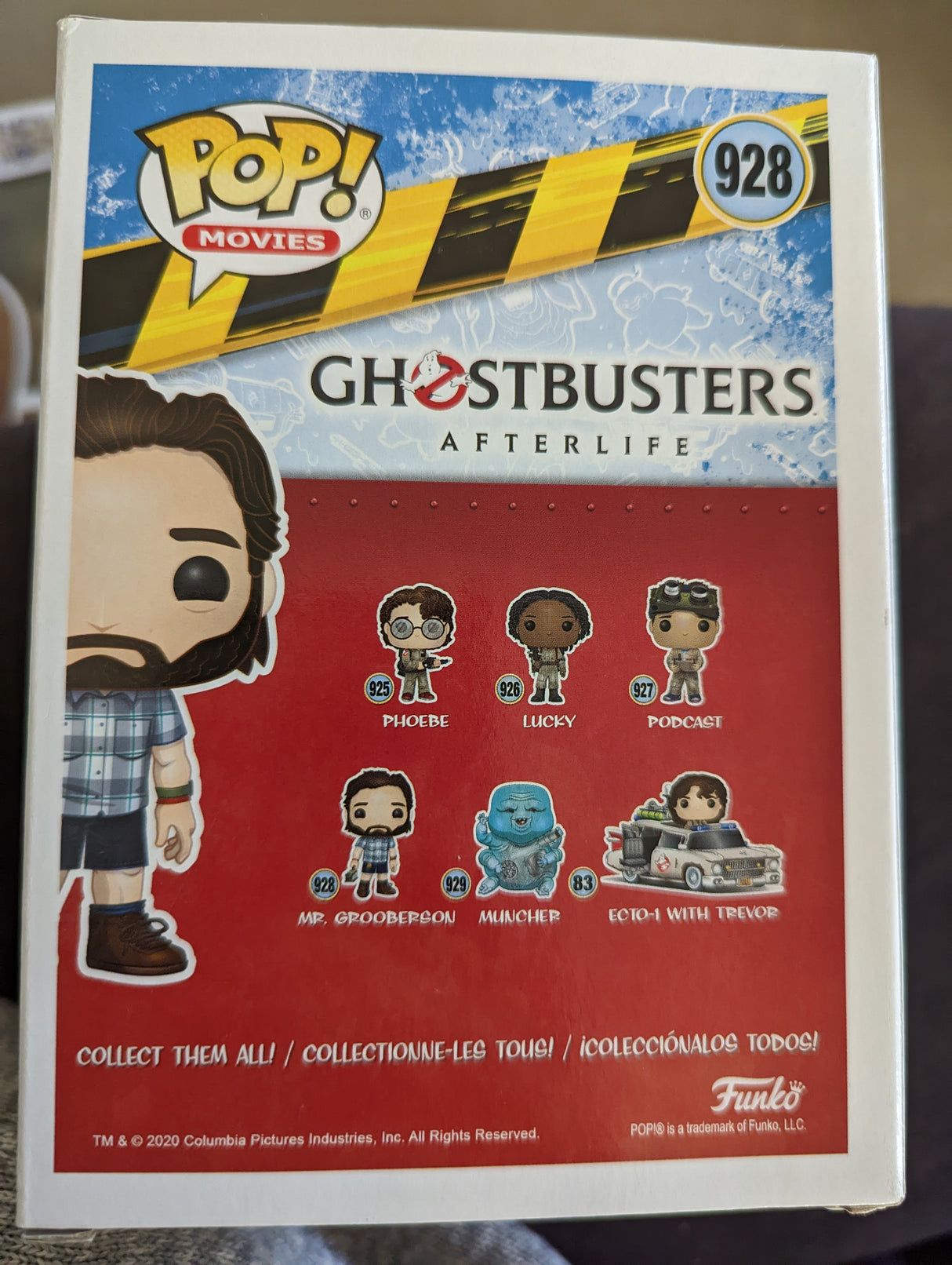 Damaged Box - Funko Pop Movies - Ghostbusters Afterlife - Mr. Grooberson #928 (7010342895716)