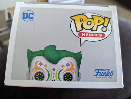 Damaged Box - Funko Pop Heroes - DC Super Heroes Dia De Los - The Joker #414 (7021195559012)